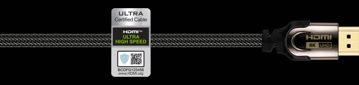 Ultra High Speed HDMI kabel met certificaat